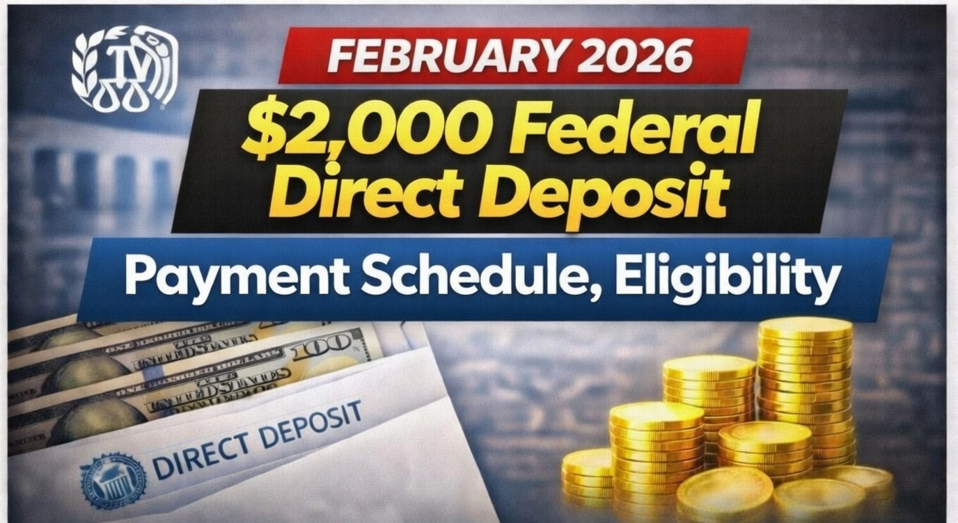 $2,000 Federal Direct Deposit February 2026